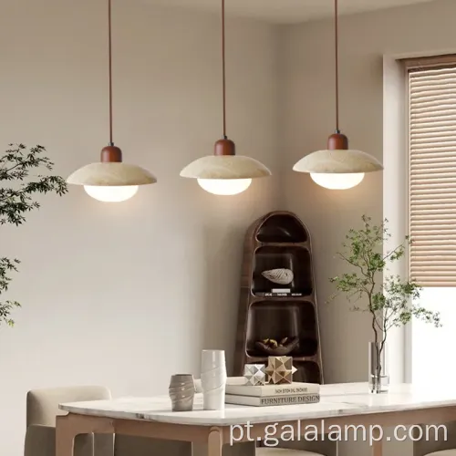 Candeeiro pendente escandinavo moderno para quarto e cozinha